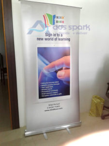 roll up standee manufacturer in coimbatore